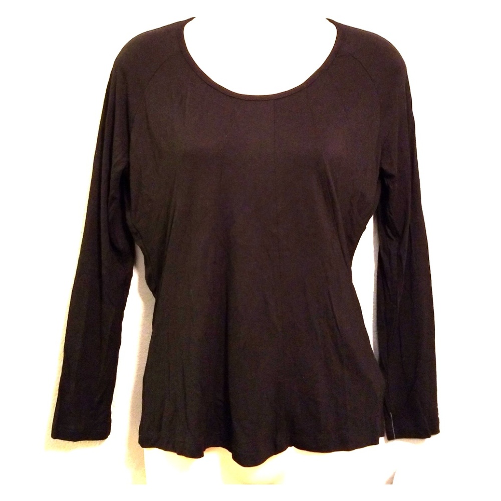 Fever Black Long Sleeve Shirt PS NWT